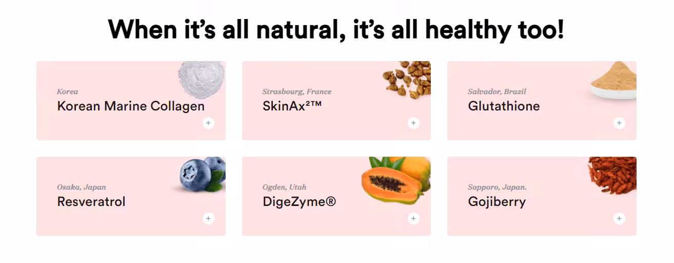 Wellbeing Nutrition Beauty Korean Marine Collagen Peptides