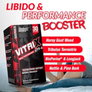 Nutrex Research Vitrix Testosterone – 60 Capsules