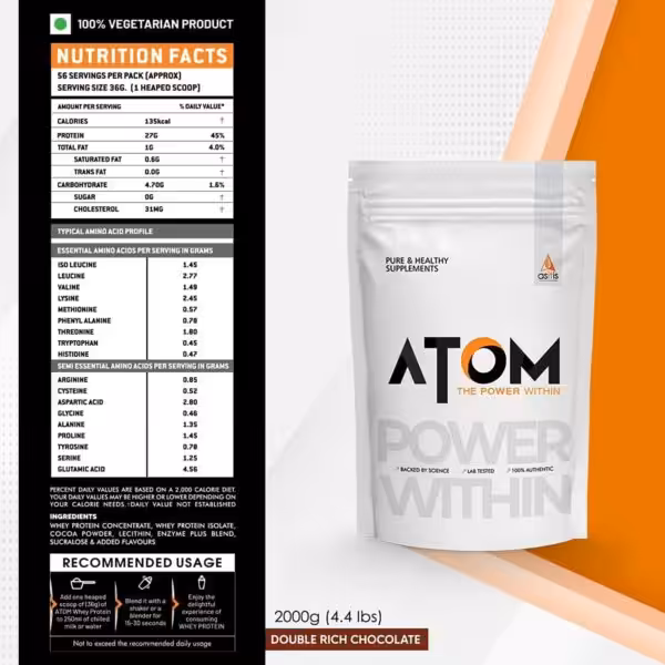 Asitis Nutrition ATOM Whey Protein 2kg - product image