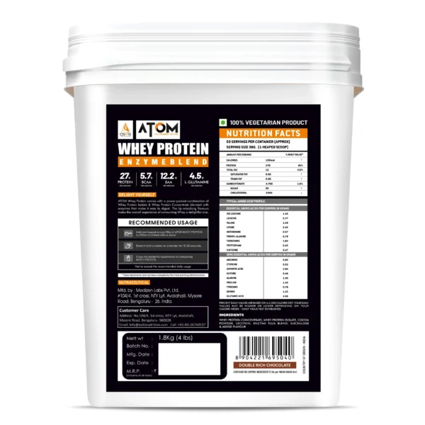 Asitis Nutrition ATOM Whey Protein 1.8 KG