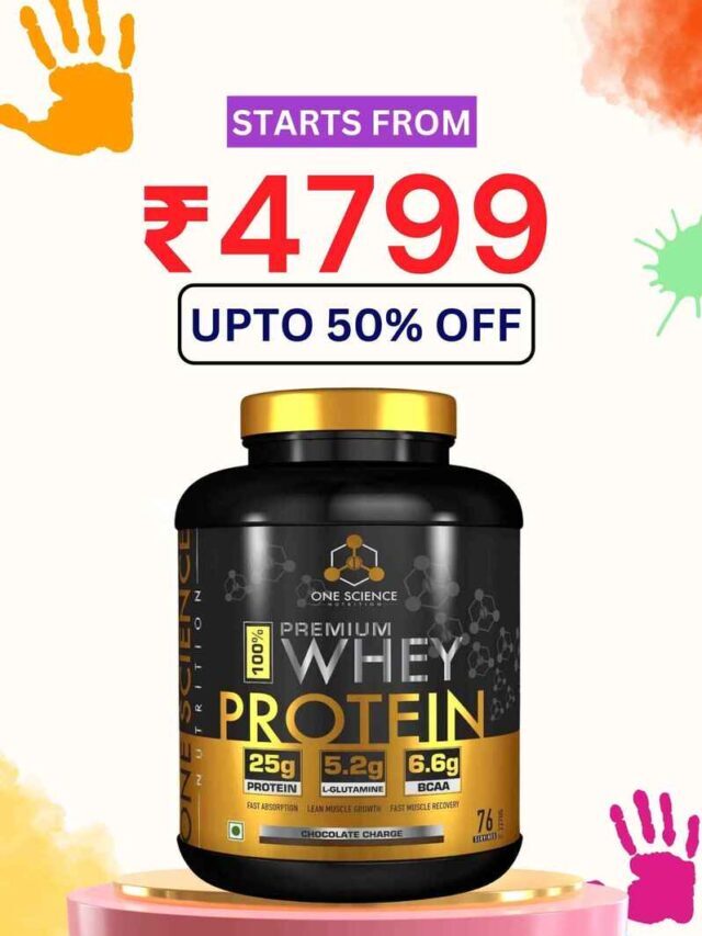 50% off on One Science Whey Protien