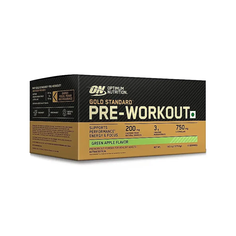 Optimum Nutrition (ON) Gold Standard Pre-Workout- 142.5g/15 single serve packs