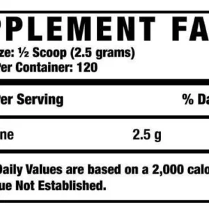 Ronnie Coleman Glutamine XS Unflavored Powder