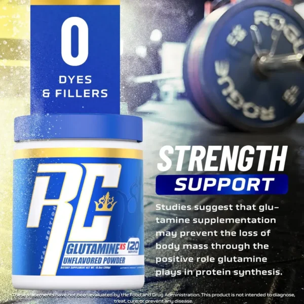 Ronnie Coleman Glutamine XS Unflavored Powder