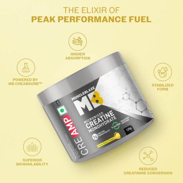 MuscleBlaze Creatine Monohydrate CreAMP