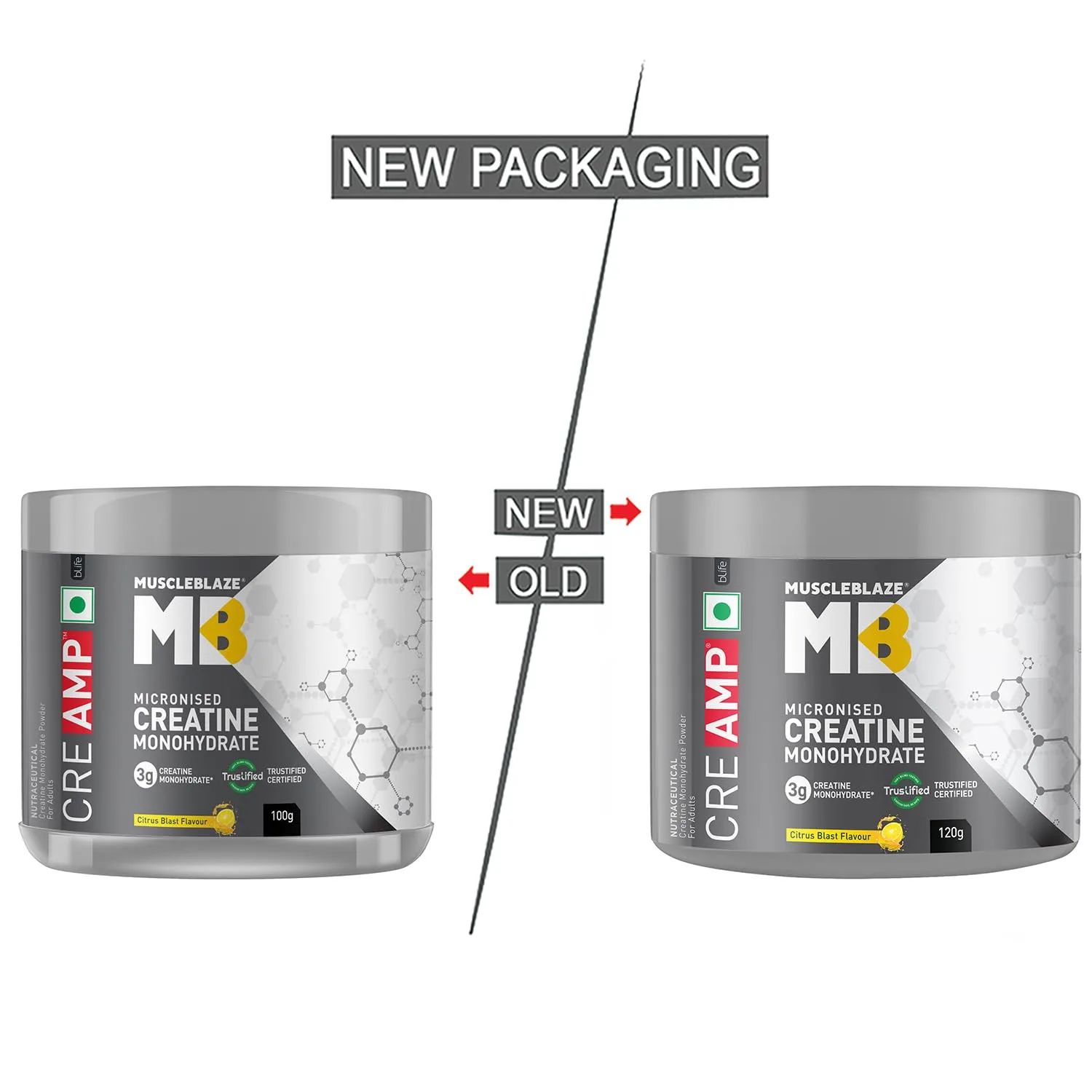 MuscleBlaze Creatine Monohydrate CreAMP - Image 2