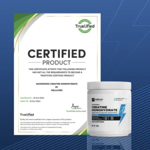 Wellcore - Micronised Creatine Monohydrate (100g, 33 Servings)