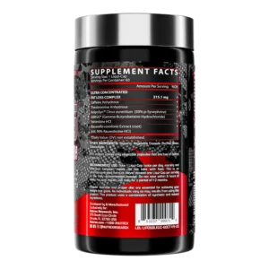 Nutrex Lipo-6 Black UC New