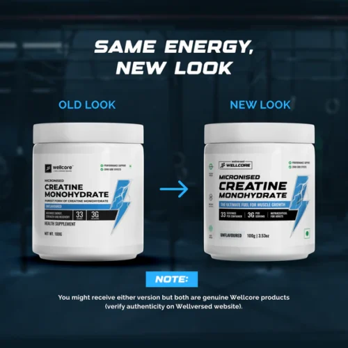 Wellcore - Micronised Creatine Monohydrate (100g, 33 Servings) - Image 9