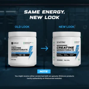 Wellcore - Micronised Creatine Monohydrate (250g, 83 Servings)