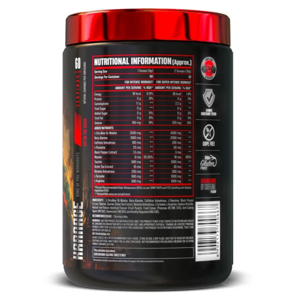 Bigmuscles Nutrition Karnage Pre-Workout