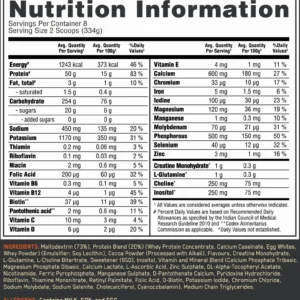 Optimum Nutrition Serious Mass Gainer 2.72 Kg