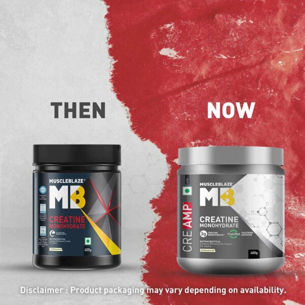 MuscleBlaze Creatine Monohydrate CreAMP