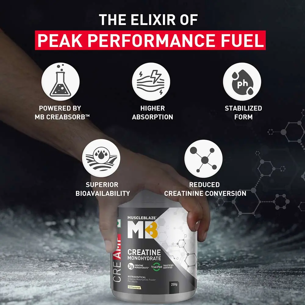 MuscleBlaze Creatine Monohydrate CreAMP - Image 7