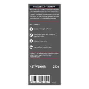 MuscleBlaze Creatine Monohydrate CreAMP