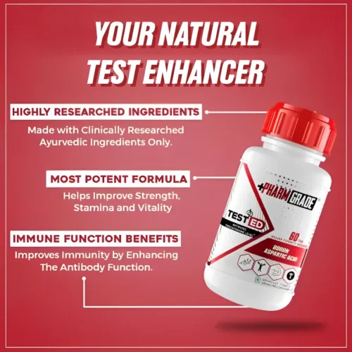Pharmgrade Test ED - 60 Tablets - Image 3