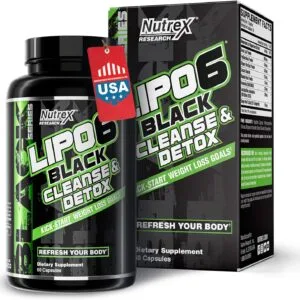 Nutrex Research Lipo-6 Cleanse & Detox for Weight Loss & Digestive Health