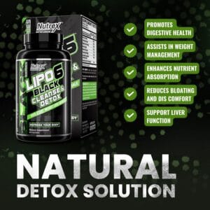 Nutrex Research Lipo-6 Cleanse & Detox for Weight Loss & Digestive Health