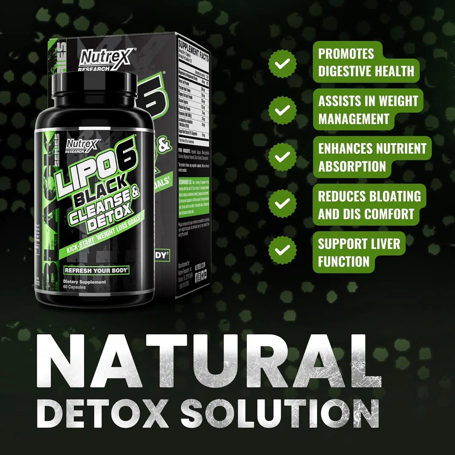 Nutrex Research Lipo-6 Cleanse & Detox for Weight Loss & Digestive Health - Image 8