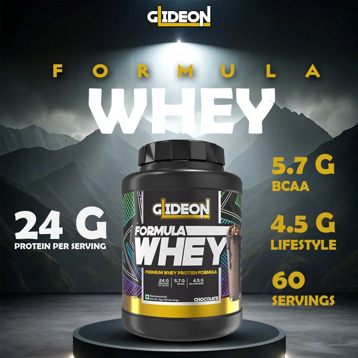 Glideon Formula Whey Protein - Image 2
