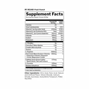 Rule 1 R1 Roar Preworkout