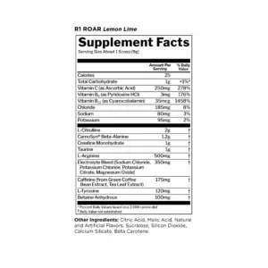 Rule 1 R1 Roar Preworkout