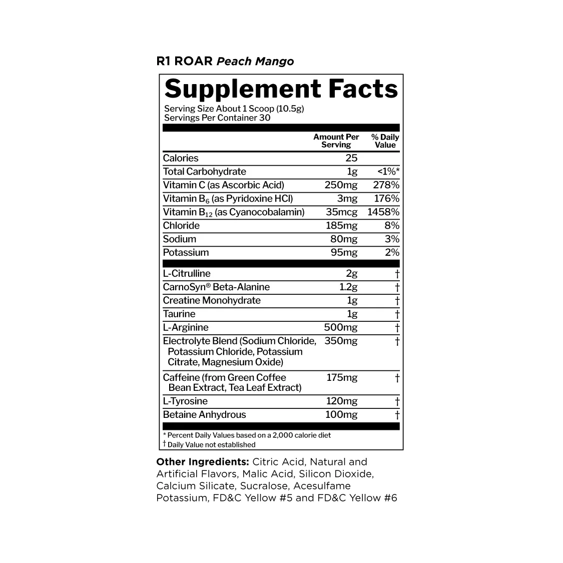 Rule 1 R1 Roar Preworkout - Image 5