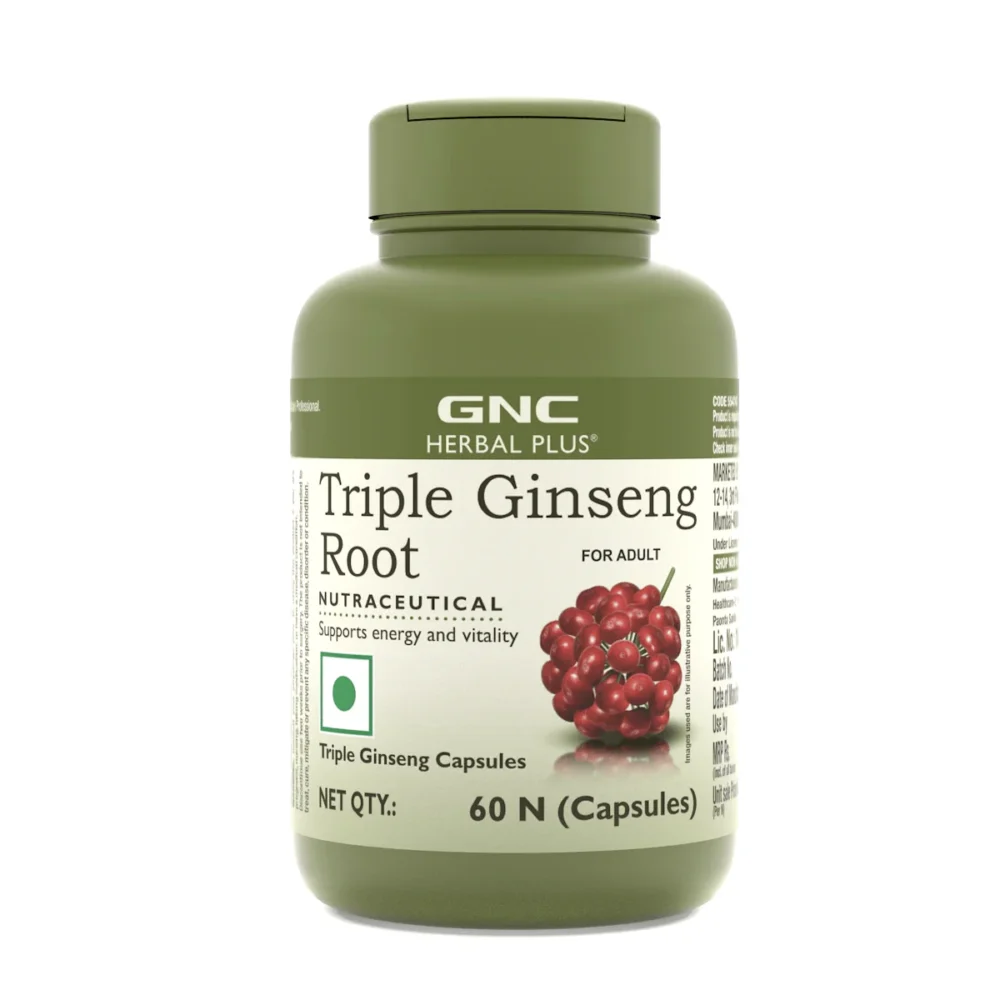 GNC Triple Ginseng Root 60 Cap
