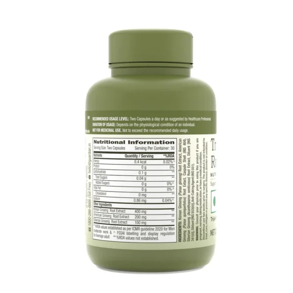 GNC Triple Ginseng Root 60 Cap