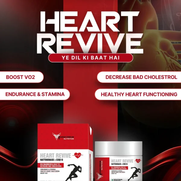 Transformium Nutrition Heart Revive (Nattokinase + Coq10)