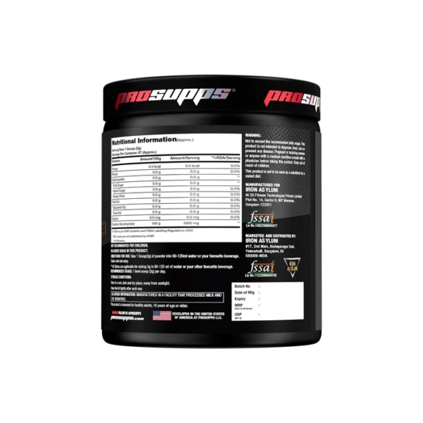 Prosupps Creatine Monohydrate 200g, 67 Servings