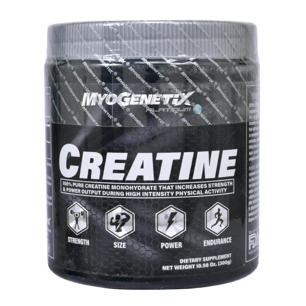 Myogenetix Creatine Platinum Series 300g, 100 Servings