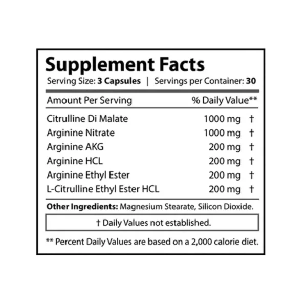 Core Labs X Ultra Pump Force 90 Caps