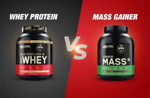 Mass Gainer and Whey protein