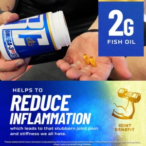 Ronnie Coleman Omega-3 XS Fish Oil Softgels