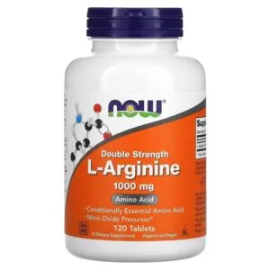 Now Foods L-arginine 1000mg, 120 Tablets