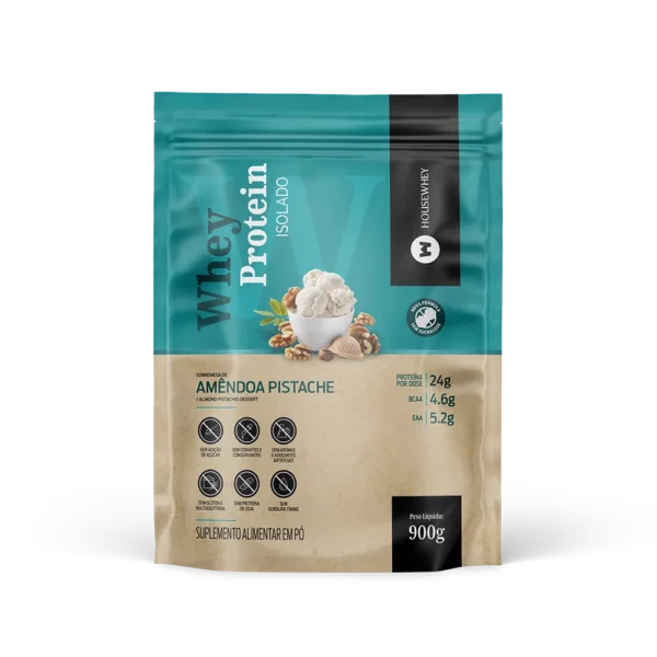 Housewhey Whey Protein Isolate Pistachio Almond Dessert