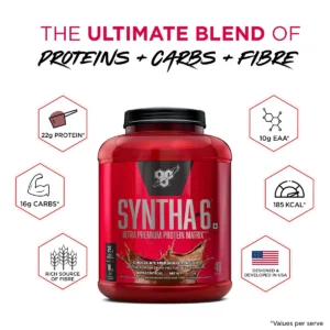 BSN Syntha-6 ultra-premium Protein Powder 2.27KG