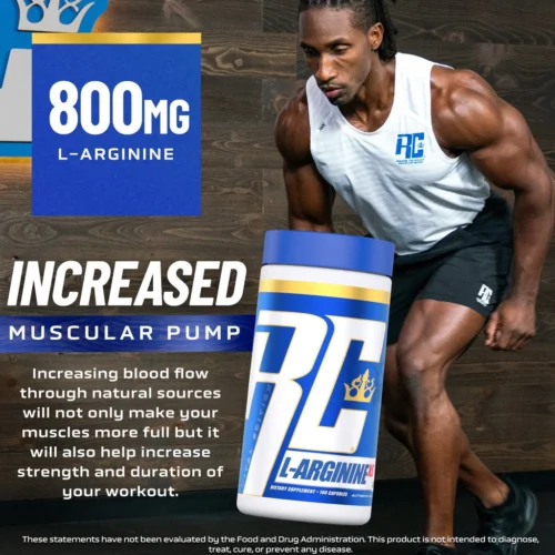 Ronnie Coleman L-Arginine XS - 100 Capsules - Image 6