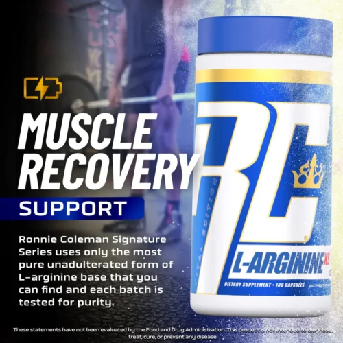 Ronnie Coleman L-Arginine XS - 100 Capsules - Image 3