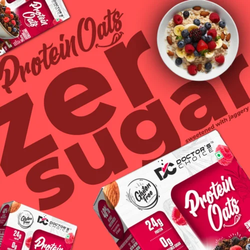 Doctor's Choice Protein Oats 750gm Dark Choco Berry - Image 8