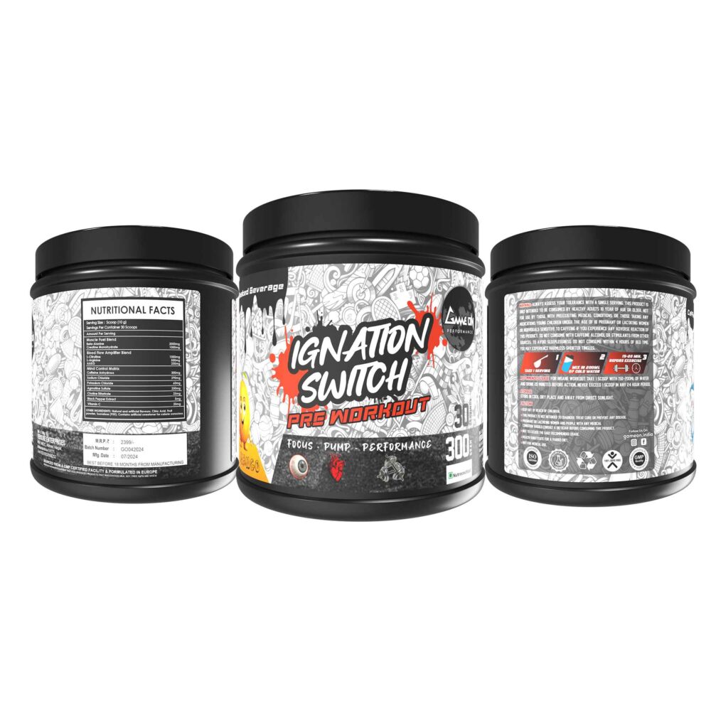 Game On Performance Ignition Switch Preworkout