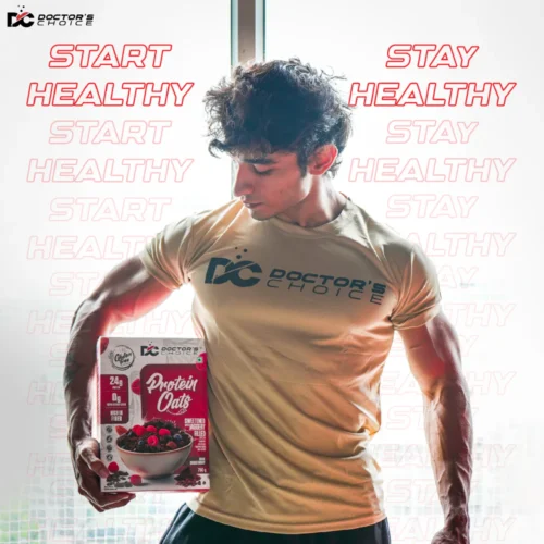 Doctor's Choice Protein Oats 750gm Dark Choco Berry - Image 7