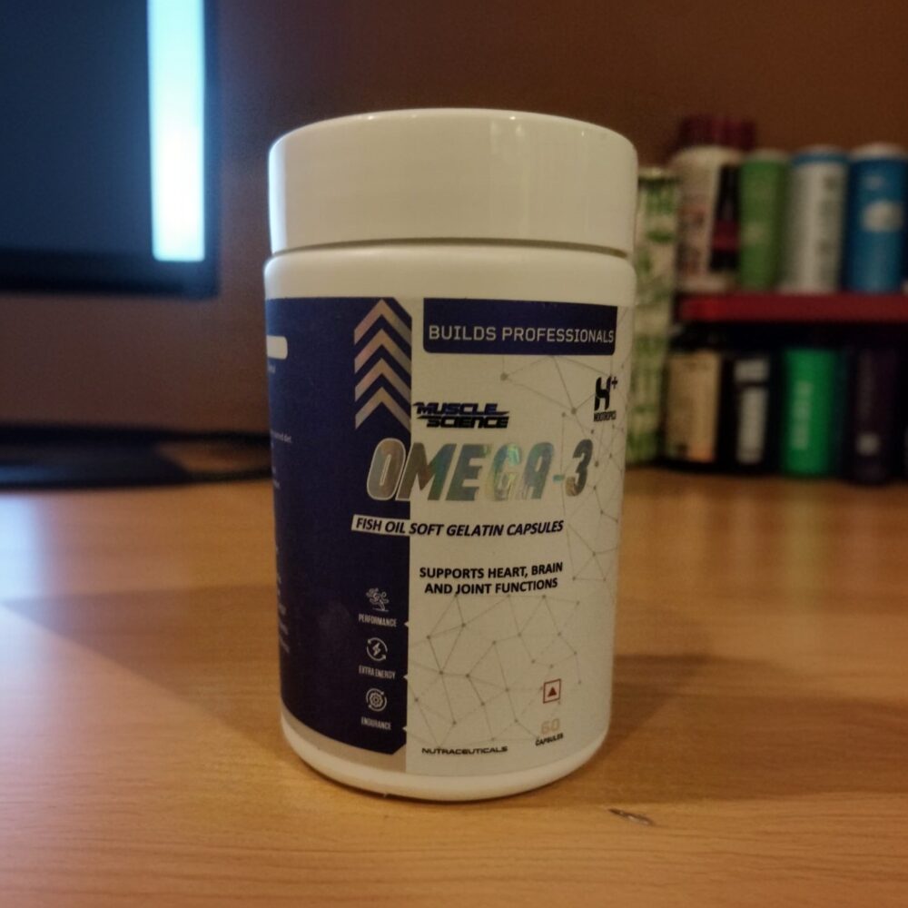 Muscle Science Omega 3 60 Capsules