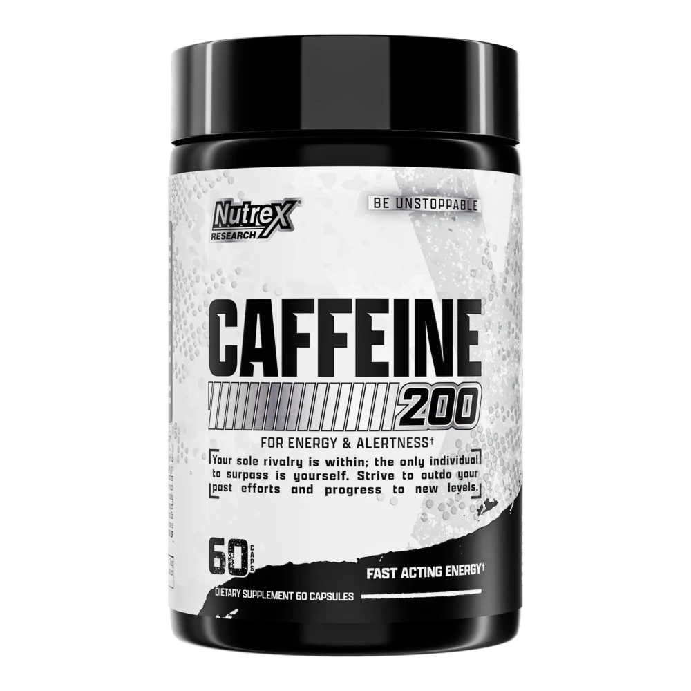 Nutrex Research Caffeine 200, 60 Capsules