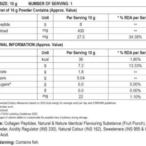 Steadfast Nutrition CollaStead Marine Collagen with Rosehip Extract & Vitamin C