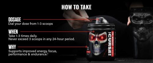 JNX Sports The Curse Pre-Workout 30 Servings