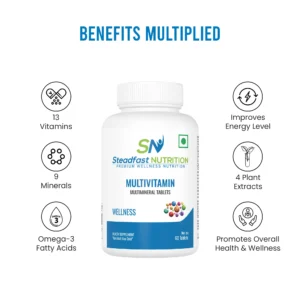 Steadfast Nutrition Multivitamin, 60 Tablets