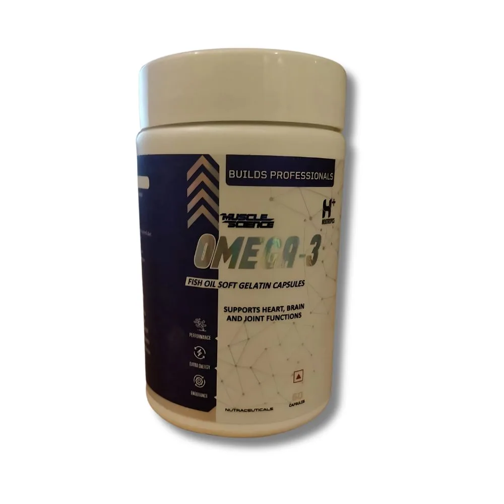 Muscle Science Omega 3 60 Capsules