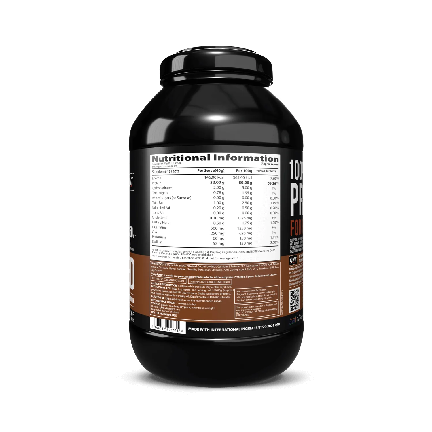 QNT Iso Ripped Whey Protein Isolate Powder - Image 5